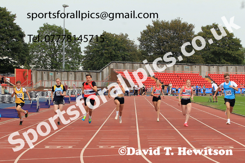 100 metres, Gateshead Tartan Games.  Photo: David T. Hewitson/Sports for All Pics